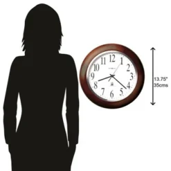 Howard Miller 625259 Howard Miller Murrow Wall Clock 625259 Windsor Cherry
