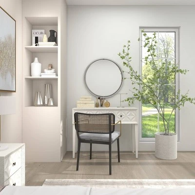 Contemporary Metal Wall Mirror Silver - Olivia & May - Image 14