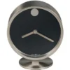 Howard Miller 645821 Howard Miller Aurora Tabletop Clock 645821 Nickel
