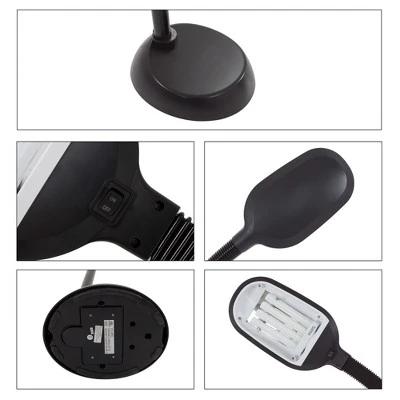 Hastings Home Adjustable Floor Lamp – 6ft Full Spectrum Natural Sunlight Lamp With Bendable Neck - Image 2