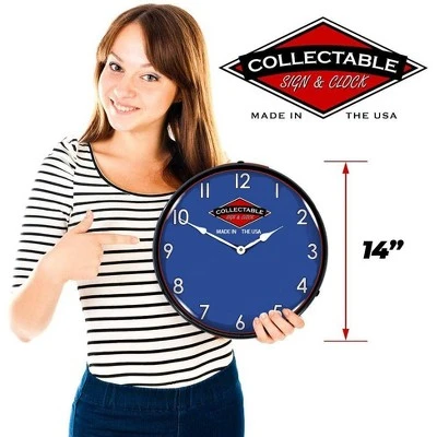 Collectable Sign & Clock | 1966 Chevy II Nova Super Sport LED Wall Clock Retro/Vintage, Lighted - Image 2
