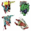 MARVEL SUPERHERO BURST Peel And Stick Giant Wall Decals - ROOMMATES