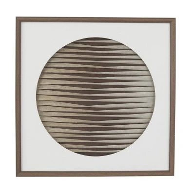 Paper Geometric 3D Weaved Shadow Box - Olivia & May - Image 3