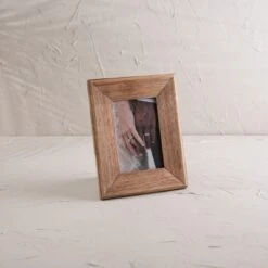 Natural 4X6 Photo Frame Natural Wood, MDF & Glass - Foreside Home & Garden