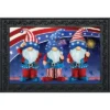 Patriotic Gnomes Doormat Humor Indoor Outdoor 30" X 18" Briarwood Lane