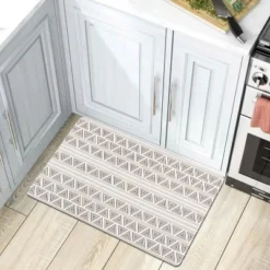 World Rug Gallery Boho Geometric Anti-Fatigue Standing Mat