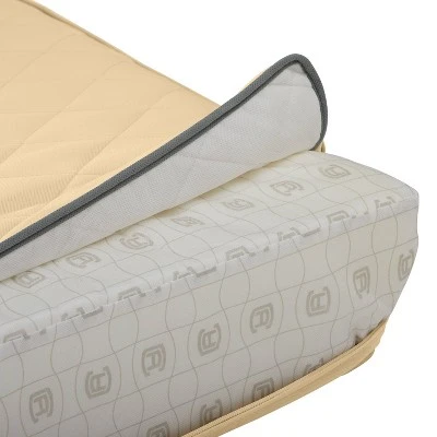 25" X 25" X 5" Montlake FadeSafe Water-Resistant Patio Quilted Seat Cushion Cover Chamomile - Classic Accessories - Image 4