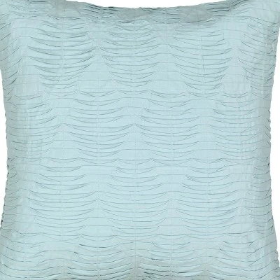 20"x20" Paisley Pizzazz Throw Pillow Blue - Waverly - Image 2