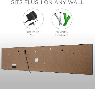 Ivation Large Digital Wall Clock, 24-Inch Big LED Display - Image 3