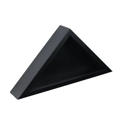 Merrick Lane Solid Wood Military Memorial Flag Display Case For 9.5' X 5' American Veteran Flag - Image 10