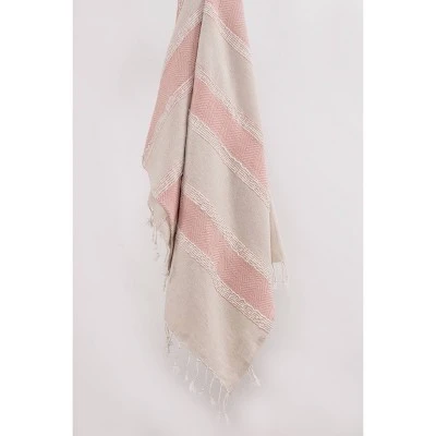 50"x60" Stripe And Chevron Throw Blanket - Rizzy Home - Image 8