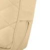25" X 25" X 5" Montlake FadeSafe Water-Resistant Patio Quilted Seat Cushion Cover Chamomile - Classic Accessories
