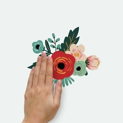 3D Mini Floral With Peel And Stick Wall Decal - RoomMates - Image 3