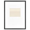 19.49" X 25.49" Matted To 8" X 10" Gallery Single Image Frame Black - Threshold™ Designed With Studio McGee