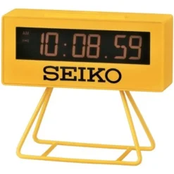 Seiko Victory Marathon Alarm Clock - Yellow