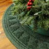 3' Aqua Shield Pine Tree Skirt Round Mat Evergreen - Bungalow Flooring
