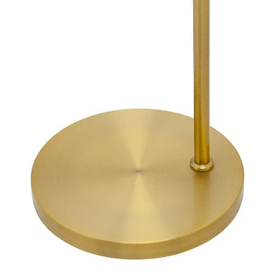 65.25" Ximena Drum Shade Floor Lamp Gold - River Of Goods - Image 8
