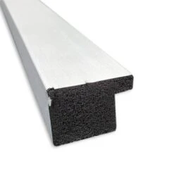 30" X 24" Non-Beveled Grace Brushed Nickel Narrow Wall Mirror - Amanti Art