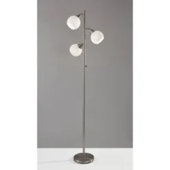 71" Phillip Tree Lamp Steel - Adesso