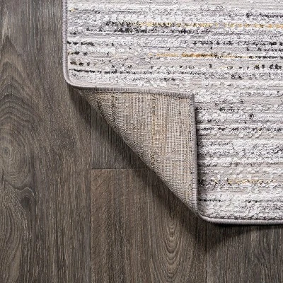 JONATHAN Y Loom Modern Strie' Solid & Striped Indoor Area Rug - Image 2