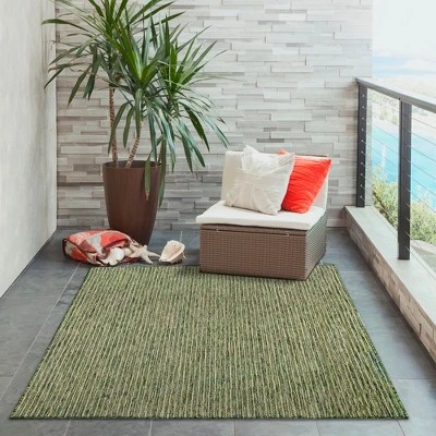 Liora Manne Carmel Indoor/Outdoor Rug Green - Image 4