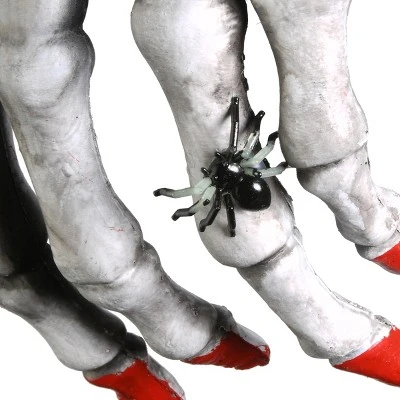 National Tree Company 18" Skeleton Hand Wreath Hanger - Image 2