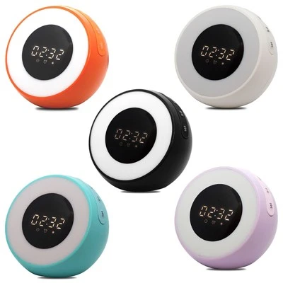 Link LED Wireless Speaker Alarm Clock With Built-in Air Purifier, Sound Machine & Lamp - Image 2