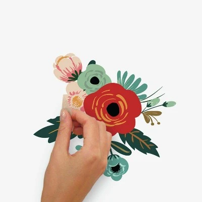 3D Mini Floral With Peel And Stick Wall Decal - RoomMates - Image 4