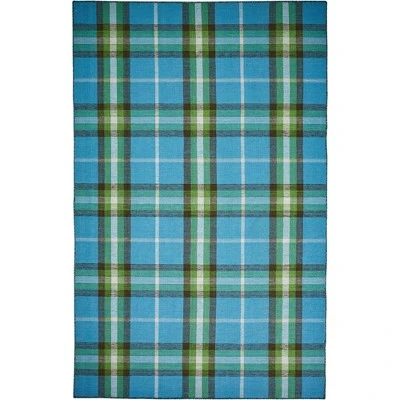 Crosby Transitional Plaid Area Rug