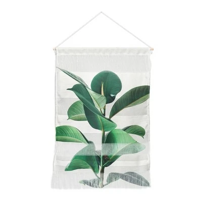 Cassia Beck Rubber Fig Fiber Wall Hanging - Society6 - Image 4