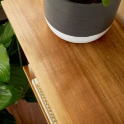 Industrial Metal Wall Shelf Set Of 2 Brown - Olivia & May