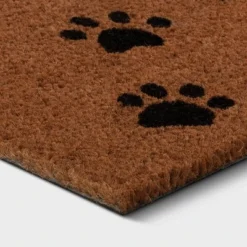 1'6"x2'6" Wipe Your Paws Doormat Natural - Threshold™