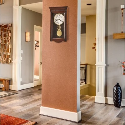 Howard Miller 620154 Howard Miller Eastmont Wall Clock 620154 Windsor Cherry - Image 2