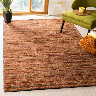 Yesenia Stripe Knotted Rug - Safavieh - Image 2