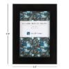 Picture Frame With Stand & Hanging Hooks Black 4"x6" 6pk - Lavish Home