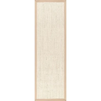 NuLOOM Bordered Maryjo Sisal Area Rug - Image 4