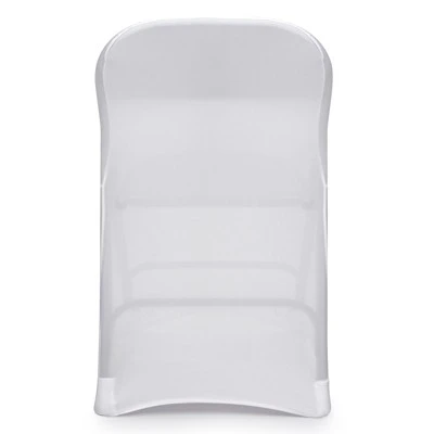 Lann's Linens 10 Fitted Spandex Folding Chair Covers For Wedding/Party - Stretch Fabric Slipcovers - Image 3