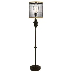 Floor Lamp Black - StyleCraft