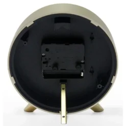 6" Tabletop Alarm Clock Matte Gold - Infinity Instruments