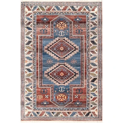NuLOOM Vintage Kathryn Aztec Tassel Area Rug - Image 8