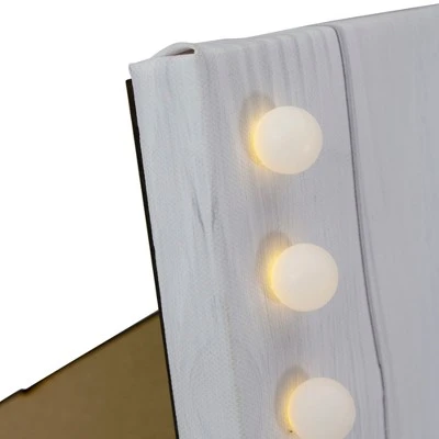 Northlight LED Lighted "My Heart Lives In Heaven" Canvas With Photo Clip 10.25" - Image 3