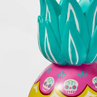 DĂa De Muertos Pineapple Decorative Vase - Designed With Luis Pinto - Image 2