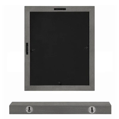 10pc Bordeaux Frame Coastal Finishes Box Set White/Black/Natural Wood - Kate & Laurel All Things Decor - Image 5