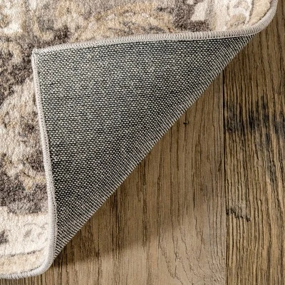 Vintage Verdell Medallion Area Rug Beige - NuLOOM - Image 6