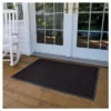 3'x5' Solid Doormat Charcoal - HomeTrax