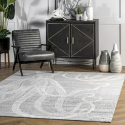 NuLOOM Thomas Paul Power Loomed Octopus Area Rug
