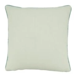 Saro Lifestyle Throw Pillow Cover With Coral Design, 18", Blue