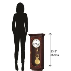 Howard Miller 613637 Howard Miller Lewis Wall Clock 613637 Windsor Cherry