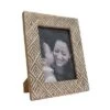 5x7 Inches Brass Wood & Glass Photo Frame - Foreside Home & Garden