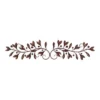 Traditional Metal Leaf Floral Wall Decor - Olivia & May